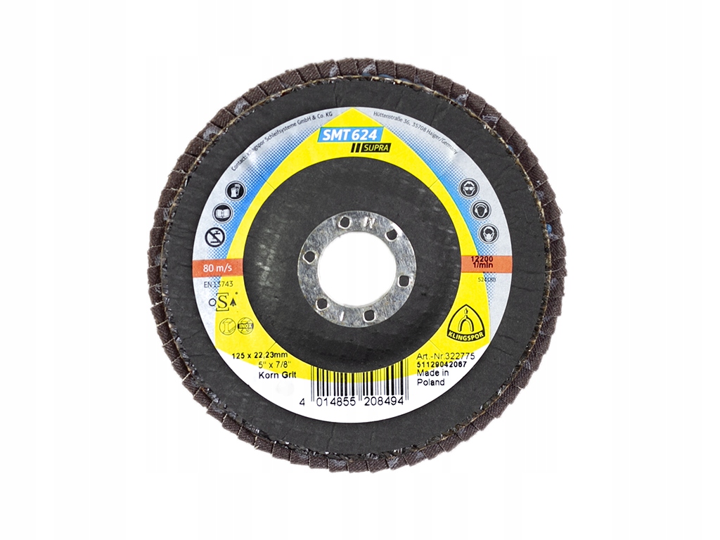 10x Klingspor SMT624 листова ламель gr 40