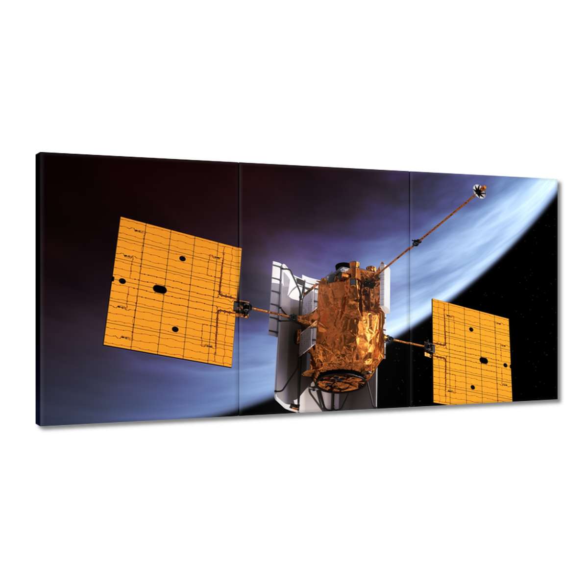 Obrazy 180x90 Vesmírna stanica vesmír