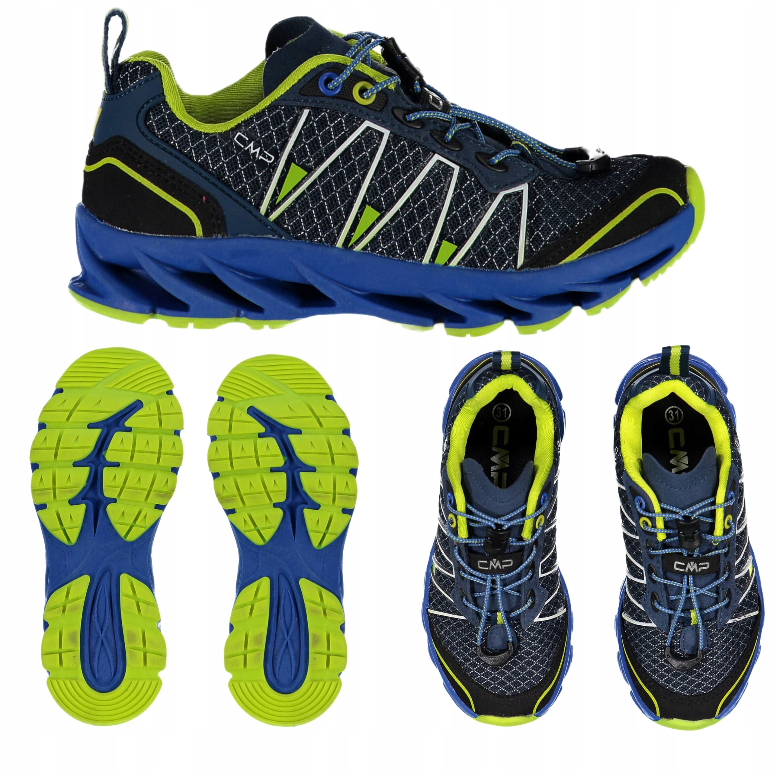 Buty turystyczne dziecięce Cmp Altak Trail Shoe 2.0 lekkie góry 35