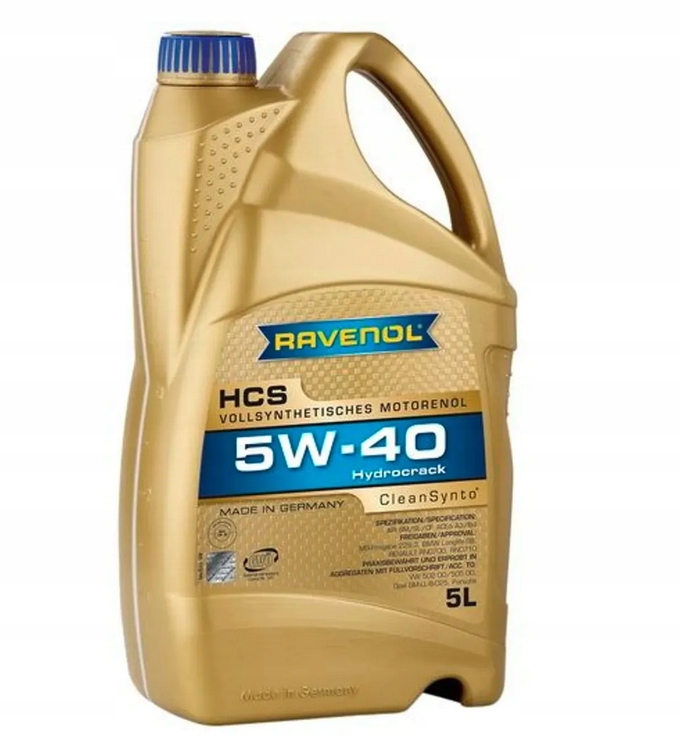 Ravenol Olej Ravenol Hcs 5W-40 Cleansynto 5L