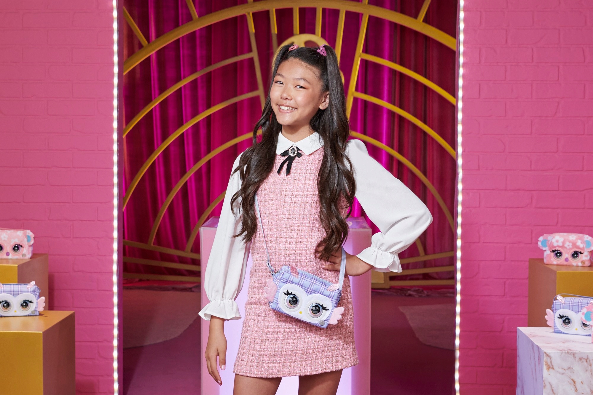 PURSE PETS HOOT COUTURE SOWA TOREBKA INTERAKTYWNA 11,5 CM Płeć dziewczynki