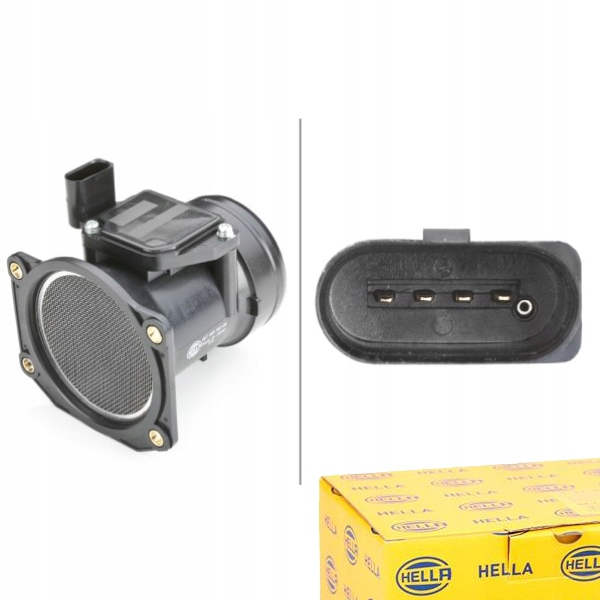 8ET 009 - Витратомір повітря HELLA для VW GOLF IV 1,6