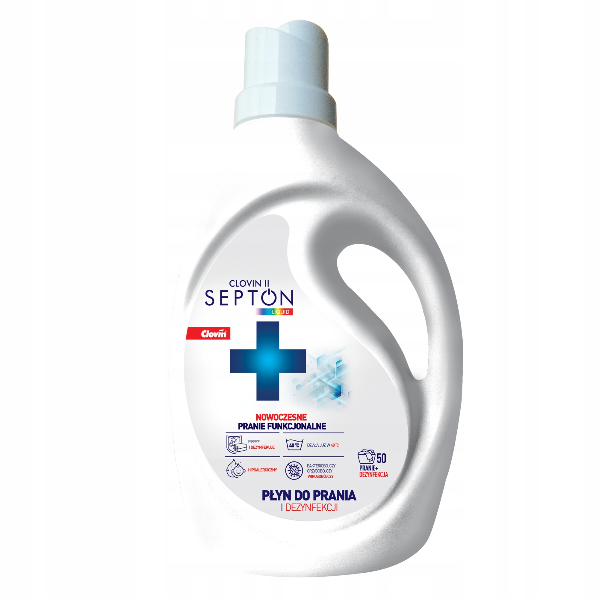 Levně Clovin II Septon Liquid 3L dezinfekční virucidní prací prostředek