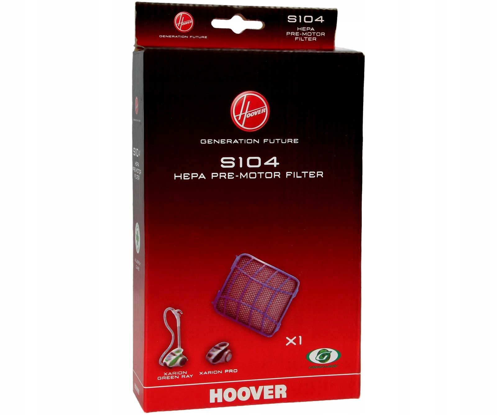 

Hoover S104 Xarion Filtr Hepa Oryginał 35600990