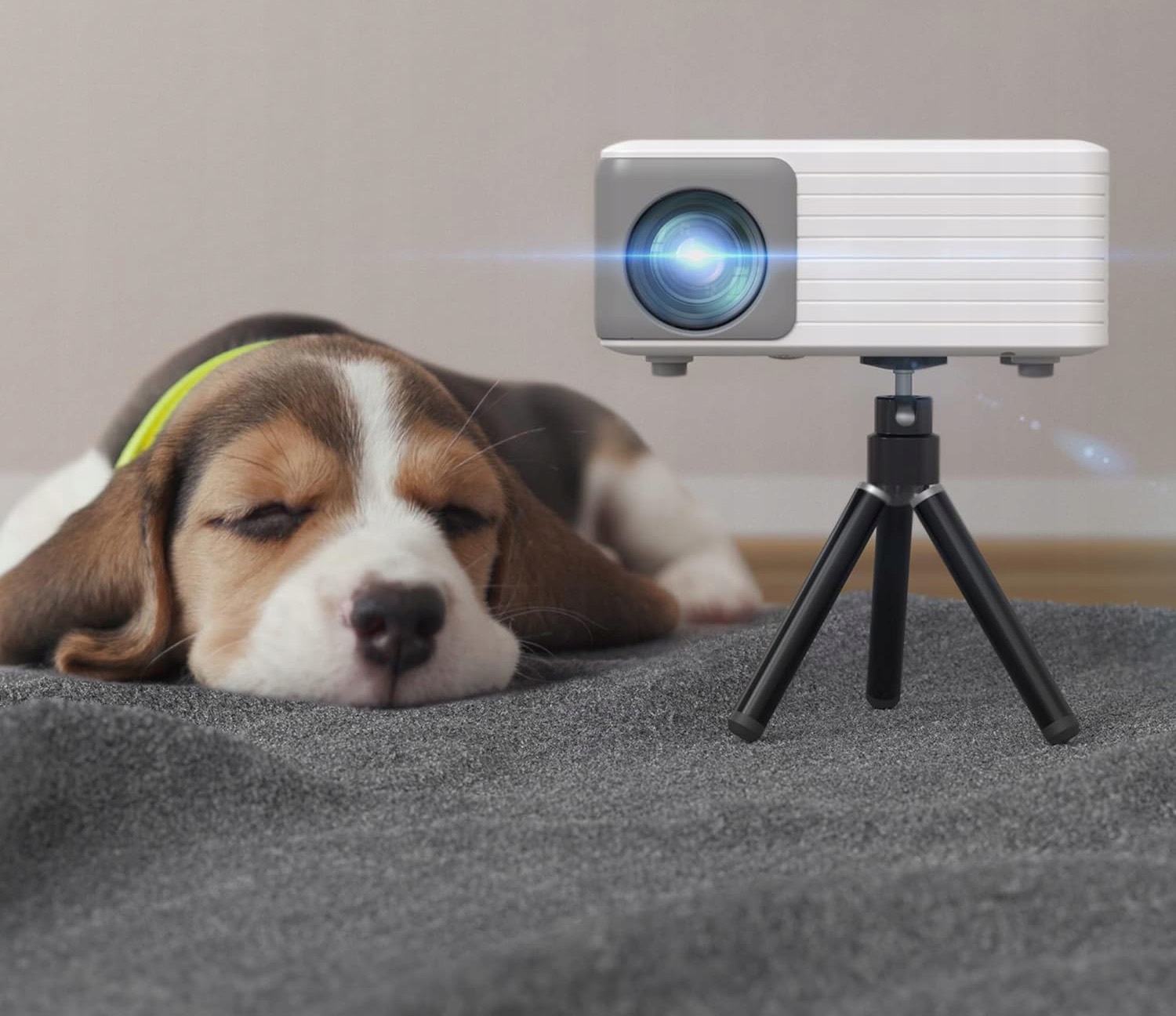 Projektor mini LED AKIYO O1 FullHD 1080p kino domowe pilot + statyw Marka inna