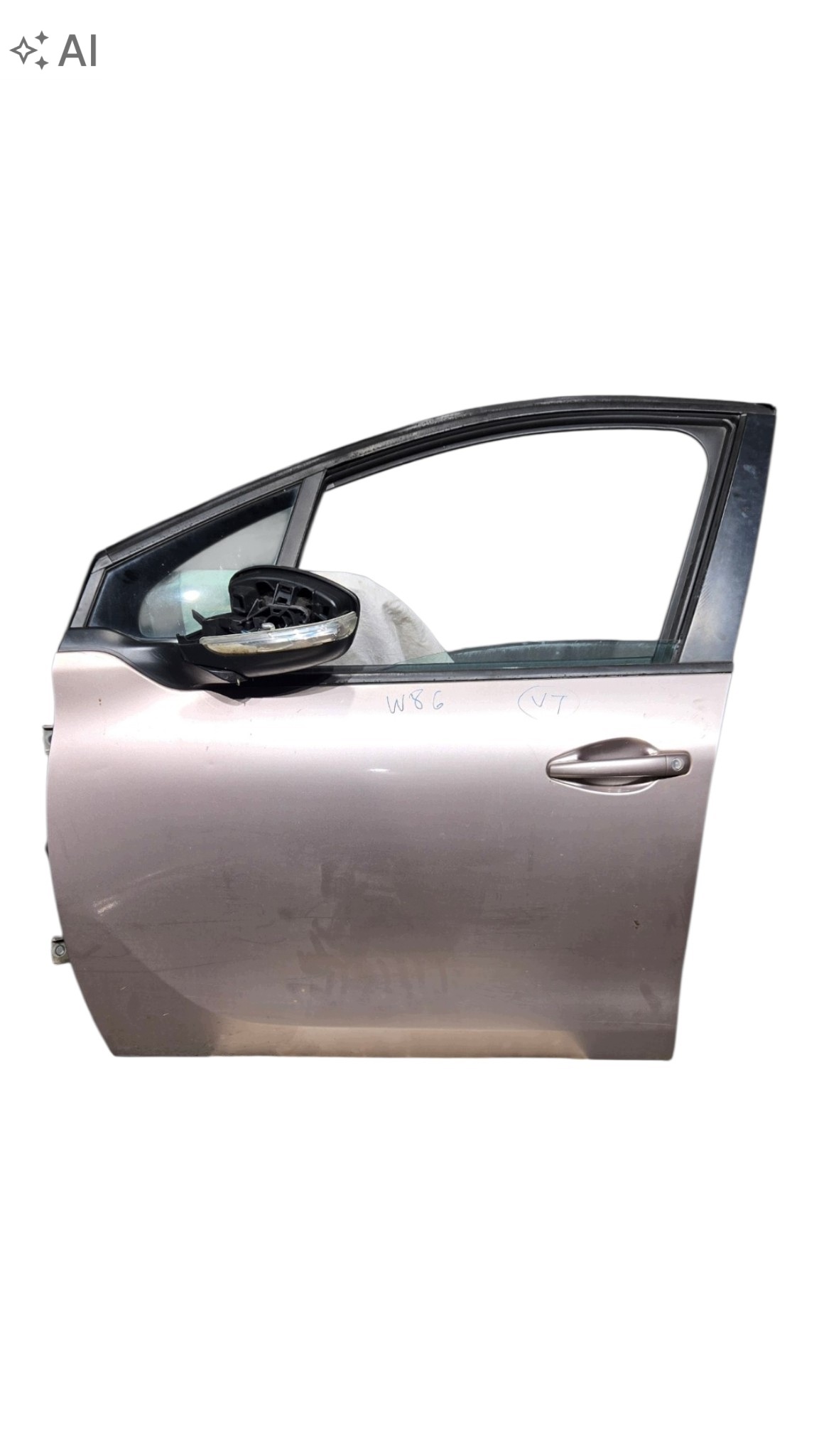 door left front PEUGEOT 208 and LAK: KCK (12-15)