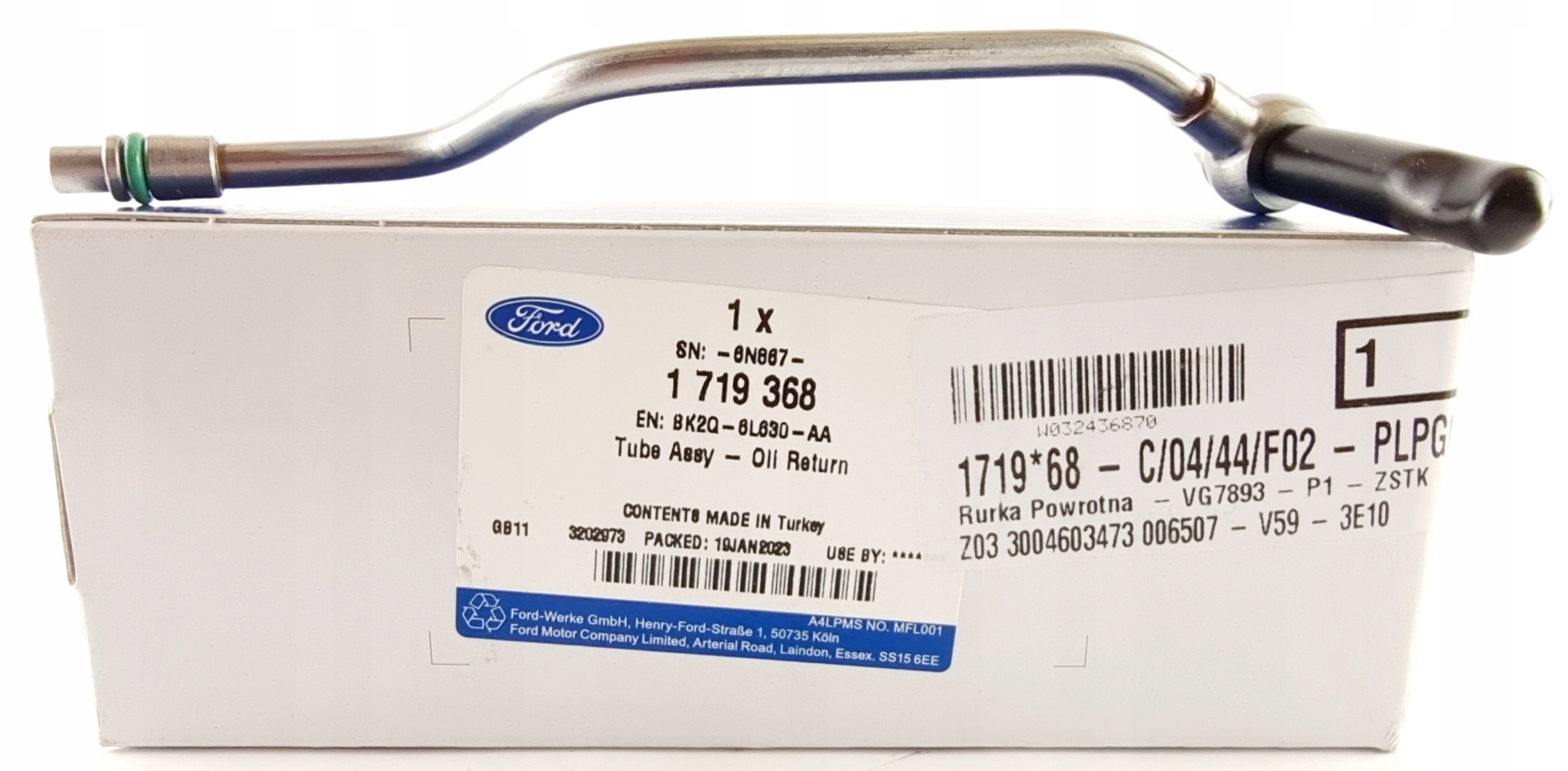 Kabel Olejového Čerpadla Transit Ranger_ 2.2 Duratorq 1719368 BK2Q-6L630-AA