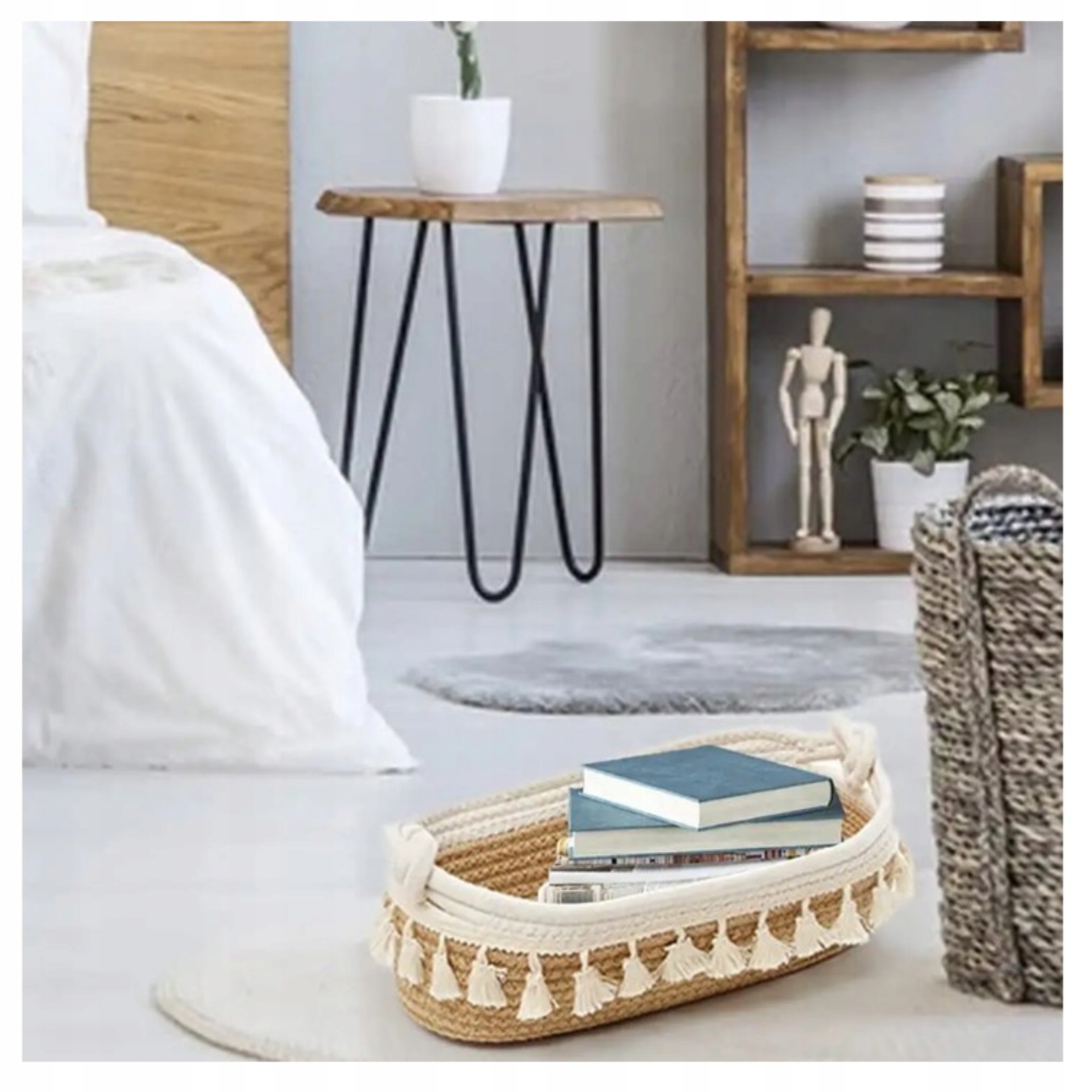 ORGANIZER DO PRZECHOWYWANIA BOHO kosz pojemnik kosmetyki zabawki łazienki Informacje dodatkowe brak