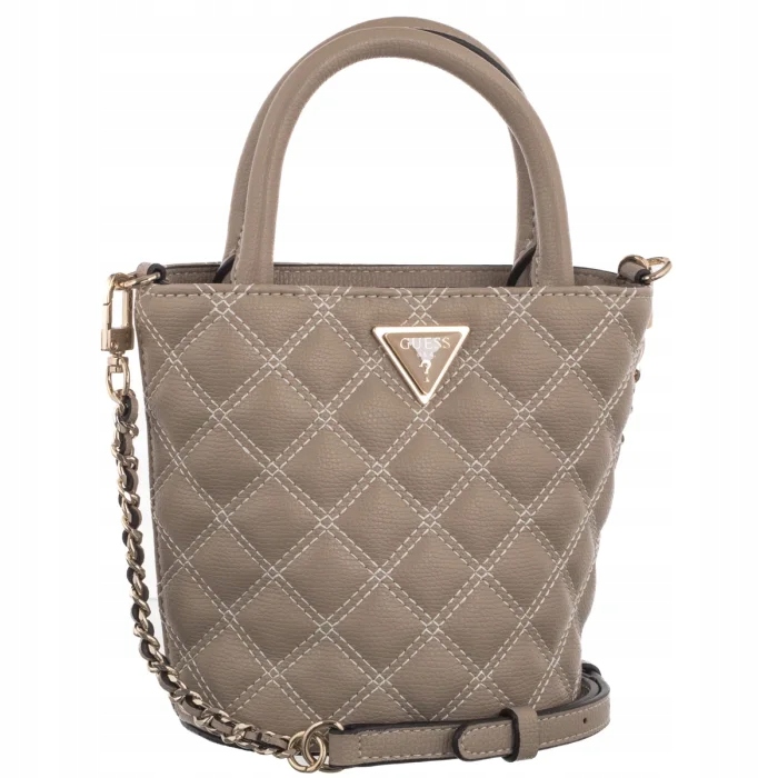 Malá kabelka Guess Giully II Mini Tote HWBQ96 73760 Pale Mocha Béžová