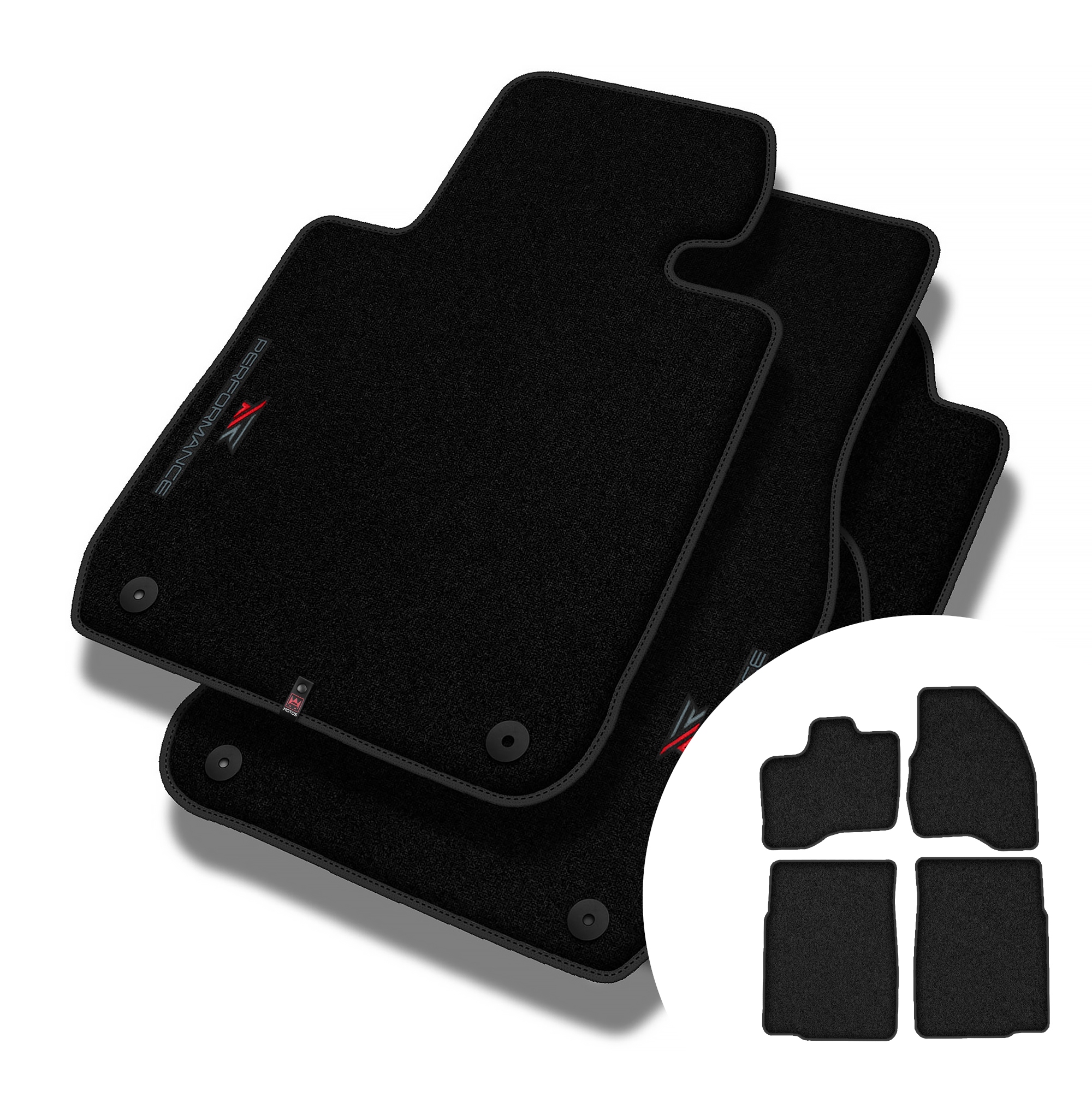 Velúrové rohože Performance Premium pre Ford Explorer V 2010-2019