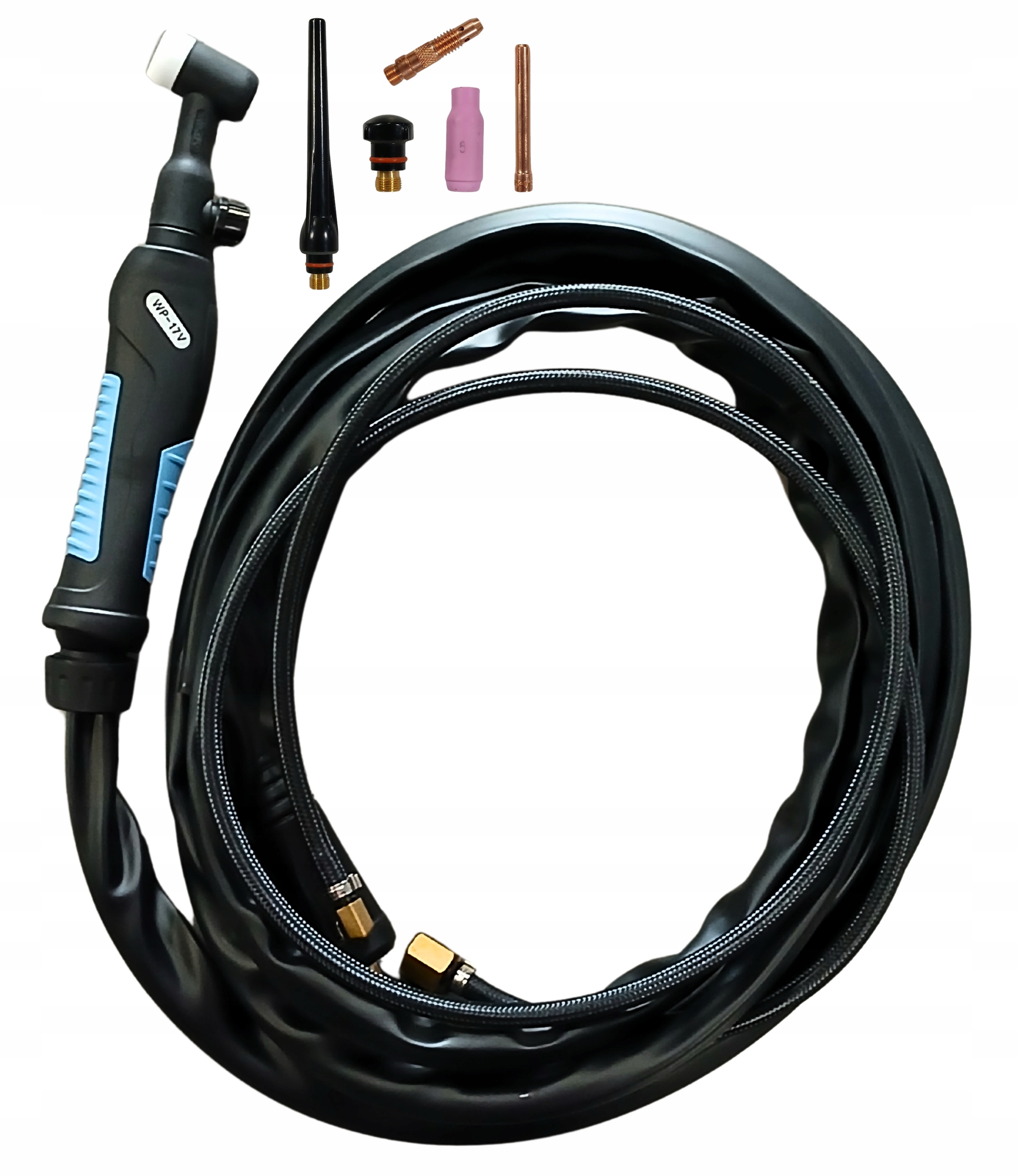 Uchwyt spawalniczy Tig Lift 17V 4m SK25 z zaworkiem do spawania tigiem