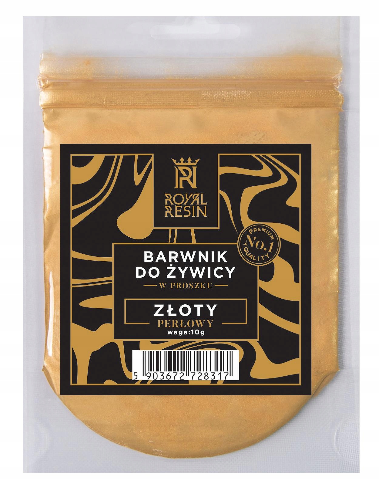 

Barwnik Perłowy Złoty 10g Royal Resin