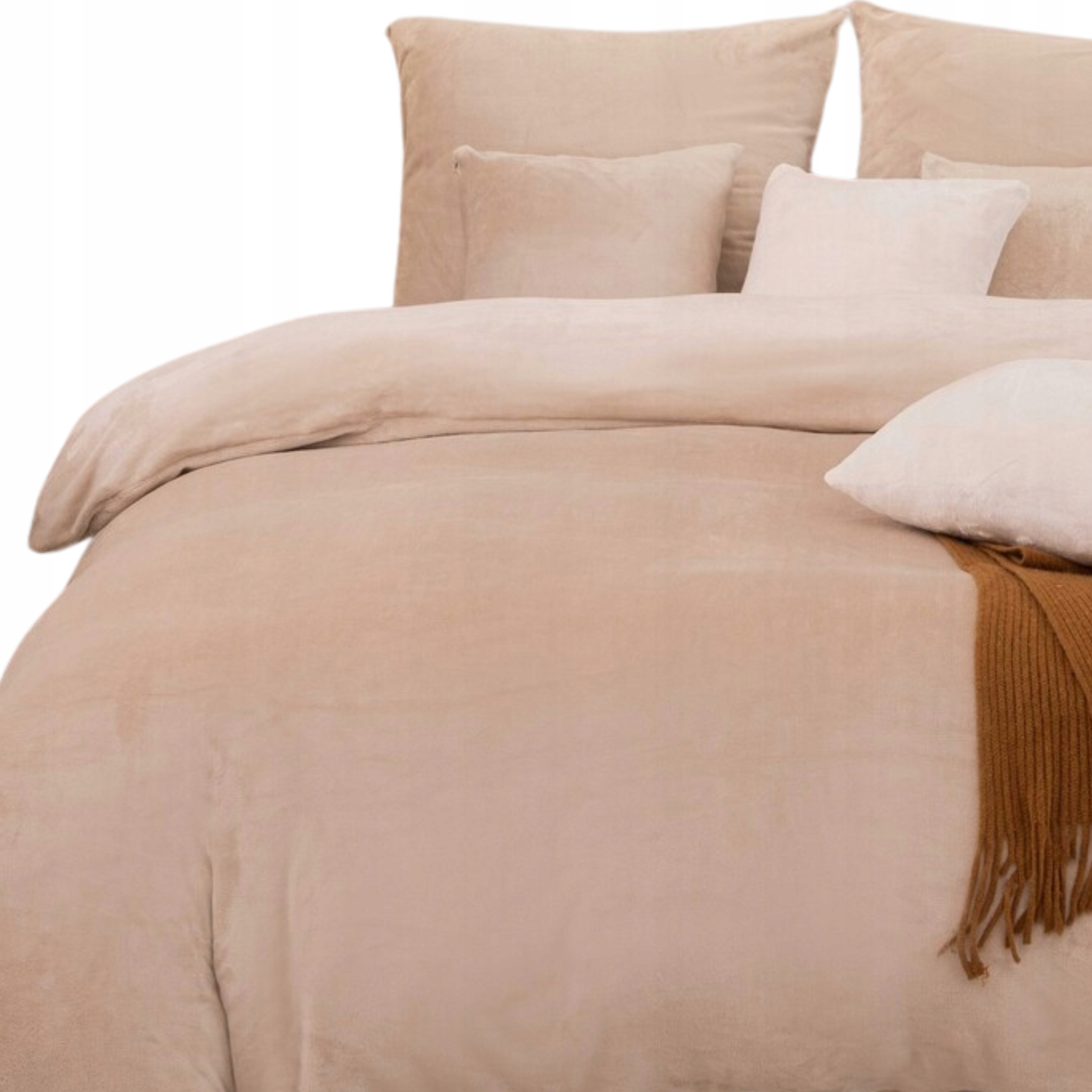 Pościel 160x200 Pluszowa Polarowa Gruba Ciepła Milutka Zimowa Miś