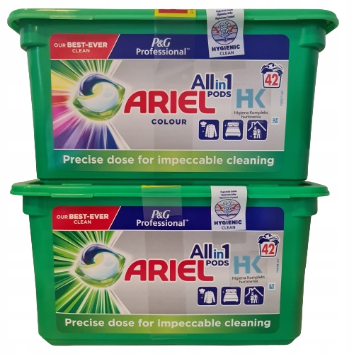 

Ariel Pods kapsułki 2x42 szt. do białego i koloru