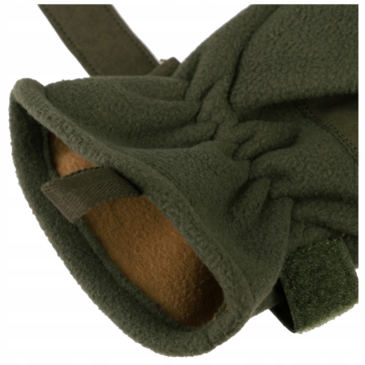 RĘKAWICE TAKTYCZNE ZIMOWE POLAR DOMINATOR OLIV XXL Długość krótkie