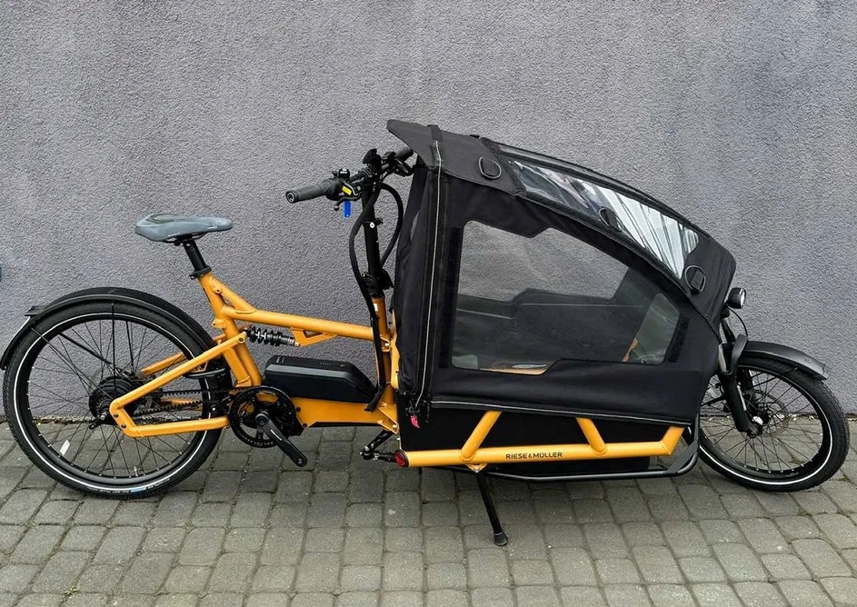 Rower elektryczny Riese&Müller Load4 75 vario peanut matt