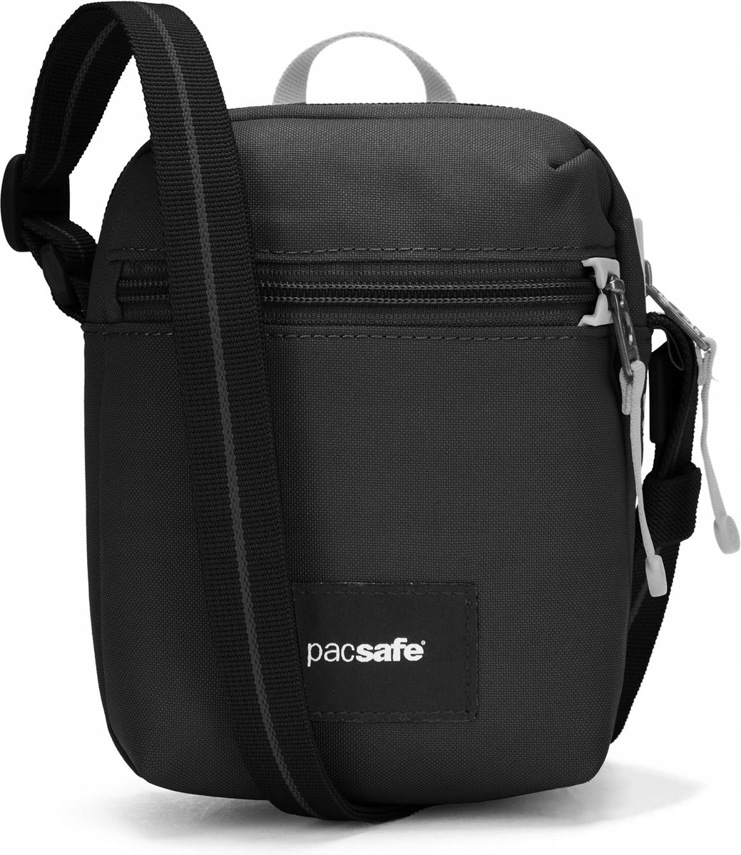 Taška přes rameno Pacsafe Go 1,5L Jet Black