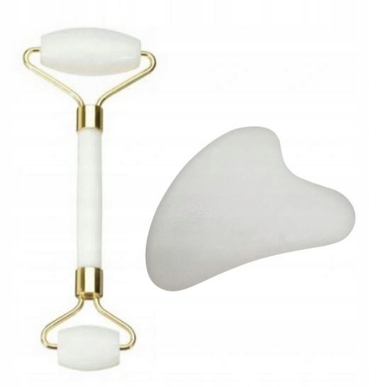 

Zestaw Masażer Roller Jadeitowy Płytka Gua Sha