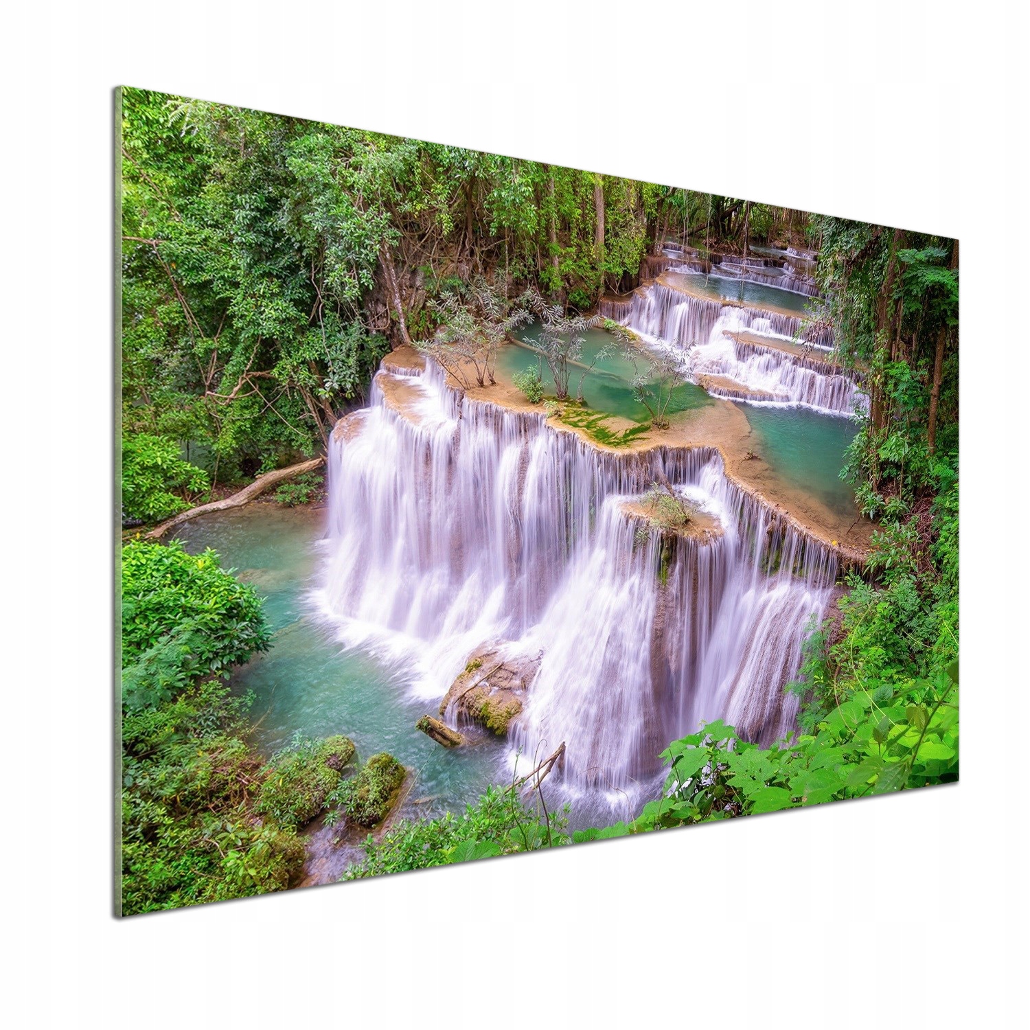 Panel do kuchyně Thajsko vodopád 100x70 Lepidlo