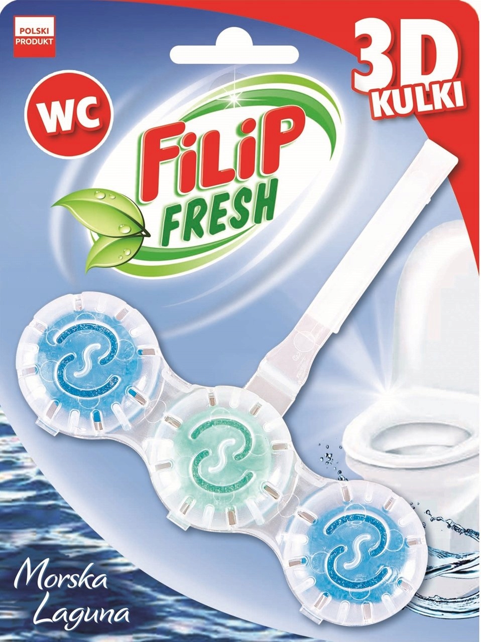 

Filip Fresh Wc Kulki 3D Morski 40G