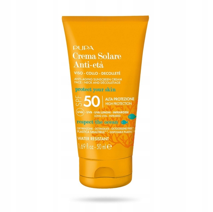 Pupa Milano Opalovací krém na obličej Spf 50