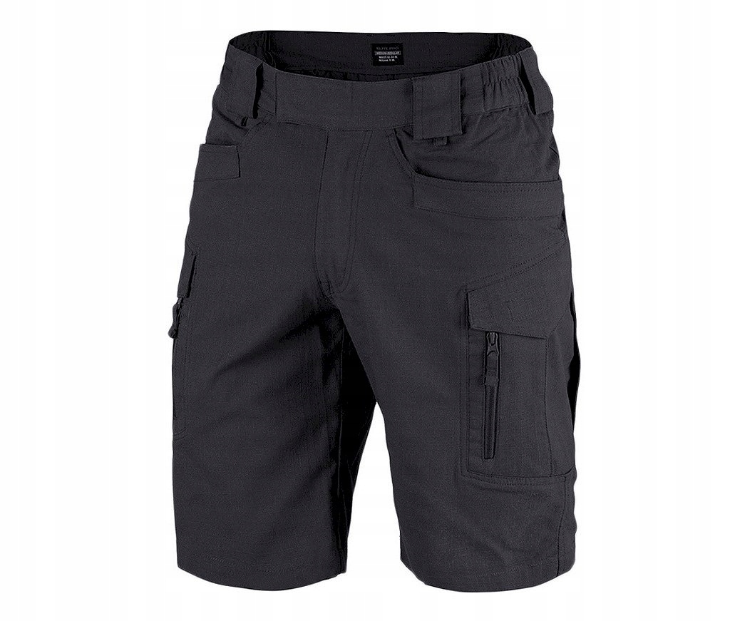 Silné Kraťasy Kalhotky Texar Elite Pro Micro Ripstop Černá XL
