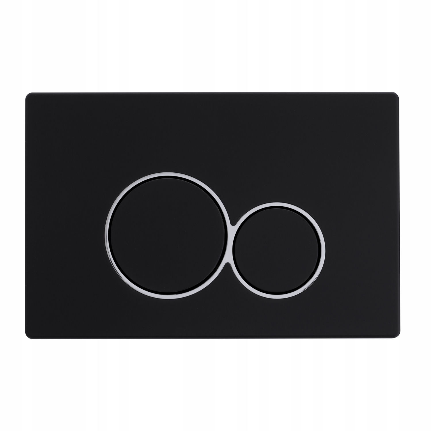 Splachovací tlačítko pro Wc Exo, černé