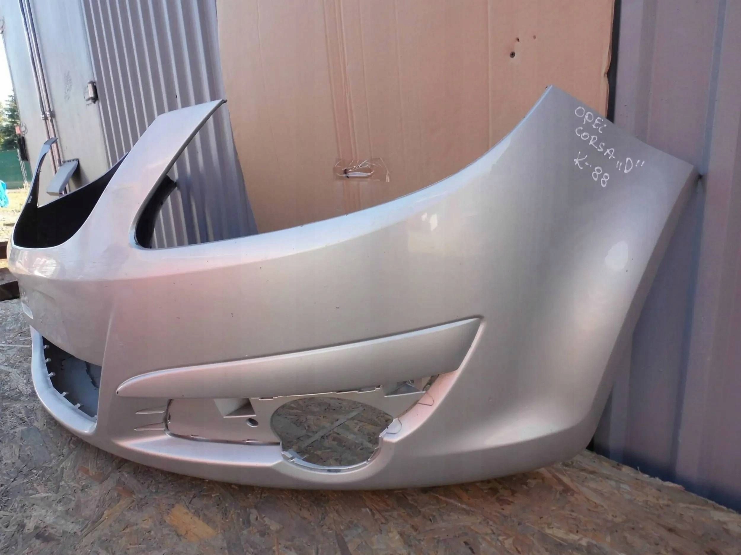 Opel Corsa D 2007-2011 Pare choc Avant Avant 13211462