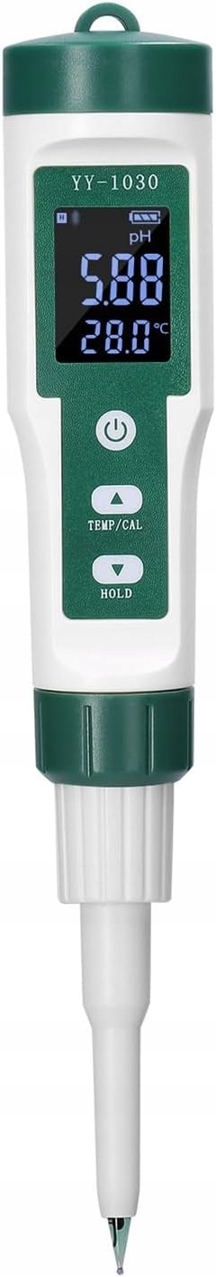 Tester pH vody, YY-1030 Digitální displej Měřič Ph 10v1