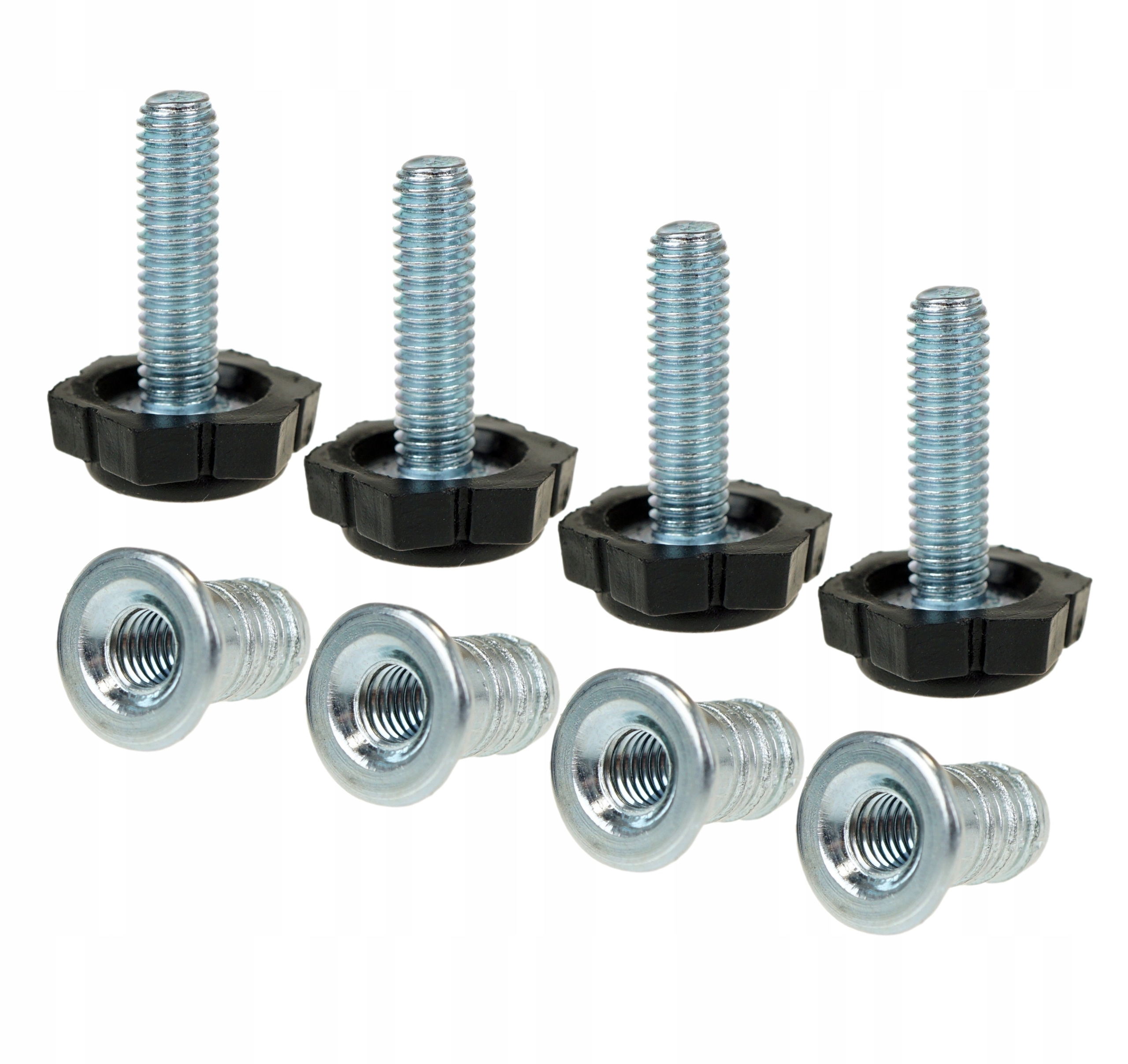 

Nóżka do mebli regulator stopka z mufą, M6 x 27 mm