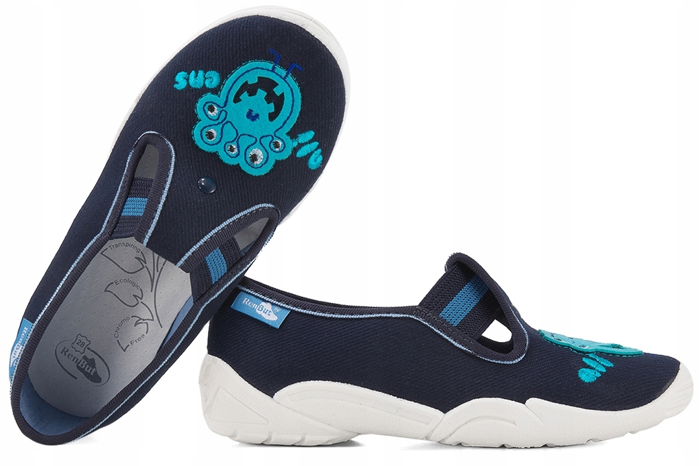 

Renbut 33-371 Tekstylne Chłopięce Domowe Kapcie 27