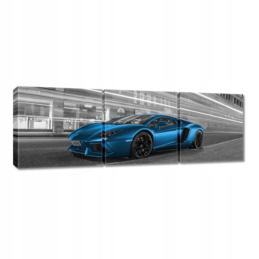 

Obrazy 120x40 Niebieska szybkość
