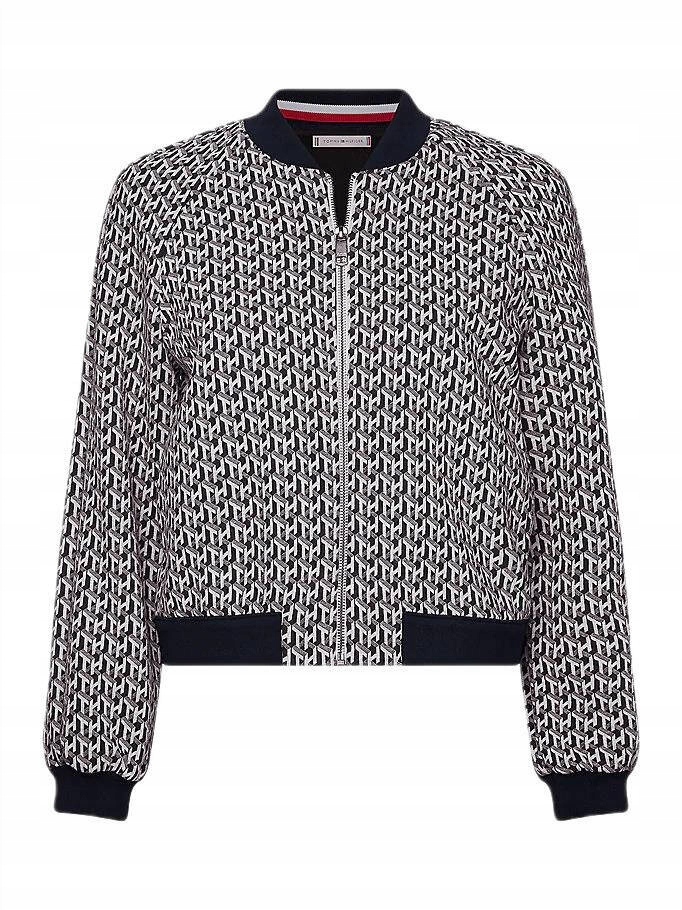 Mikina Tommy Hilfiger s zapínáním na bomber, přechodová bunda, velikost 34