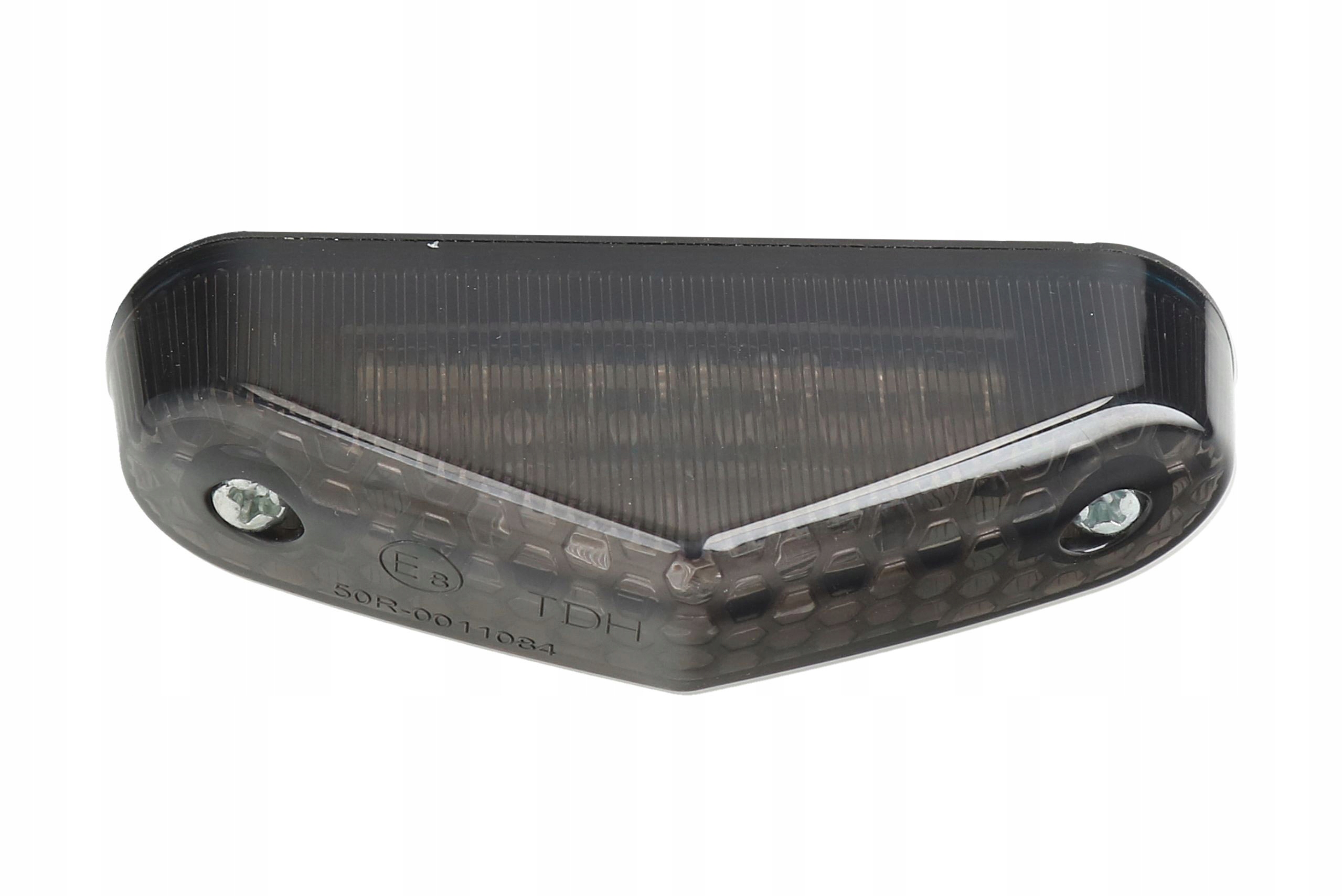 Lampa tylna stop LED Cross Enduro ATV uniwersalna dymiony klosz Numer katalogowy części 229847