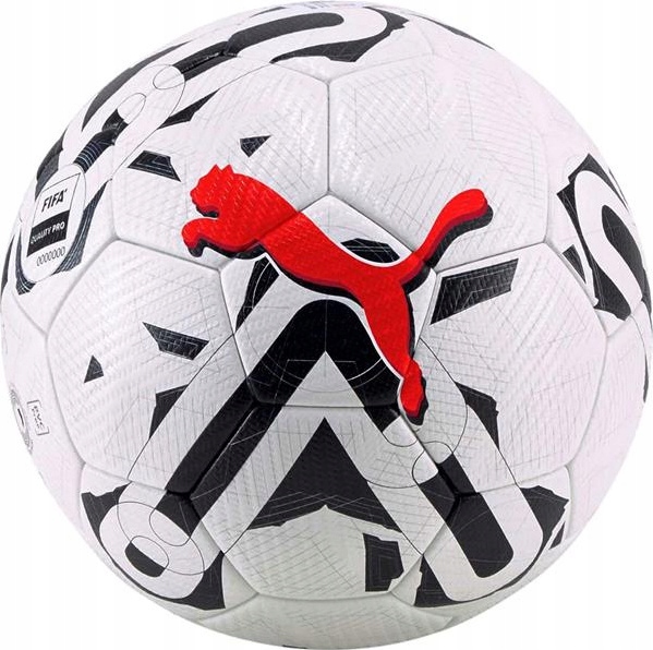 Fotbalový Míč Puma Orbita 3 Tb Fifa Quality Bílo-červeno-černý vel. 5