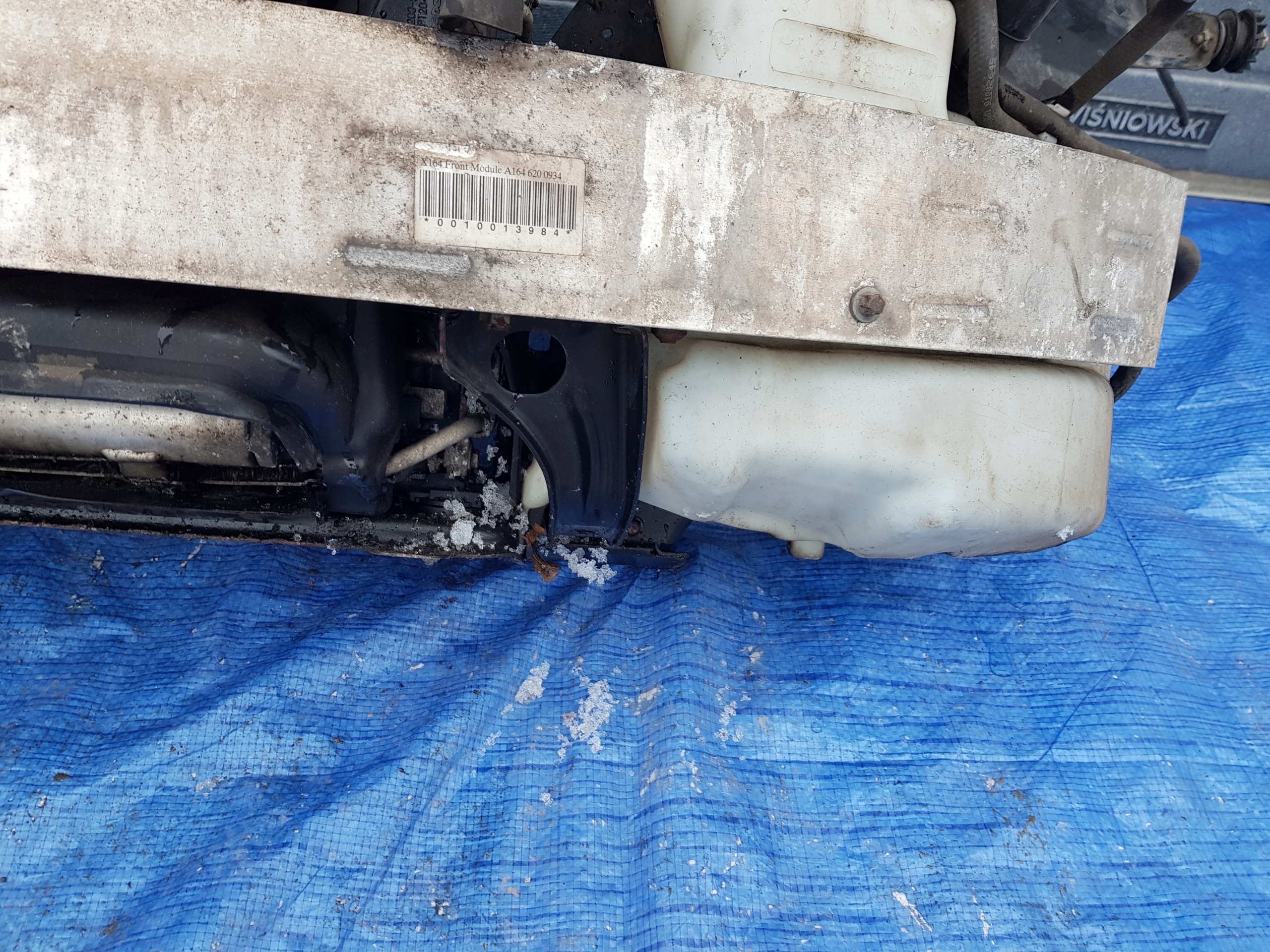 support panel for radiators radiator MERCEDES GL X164 4.0 4.2 CDI V8