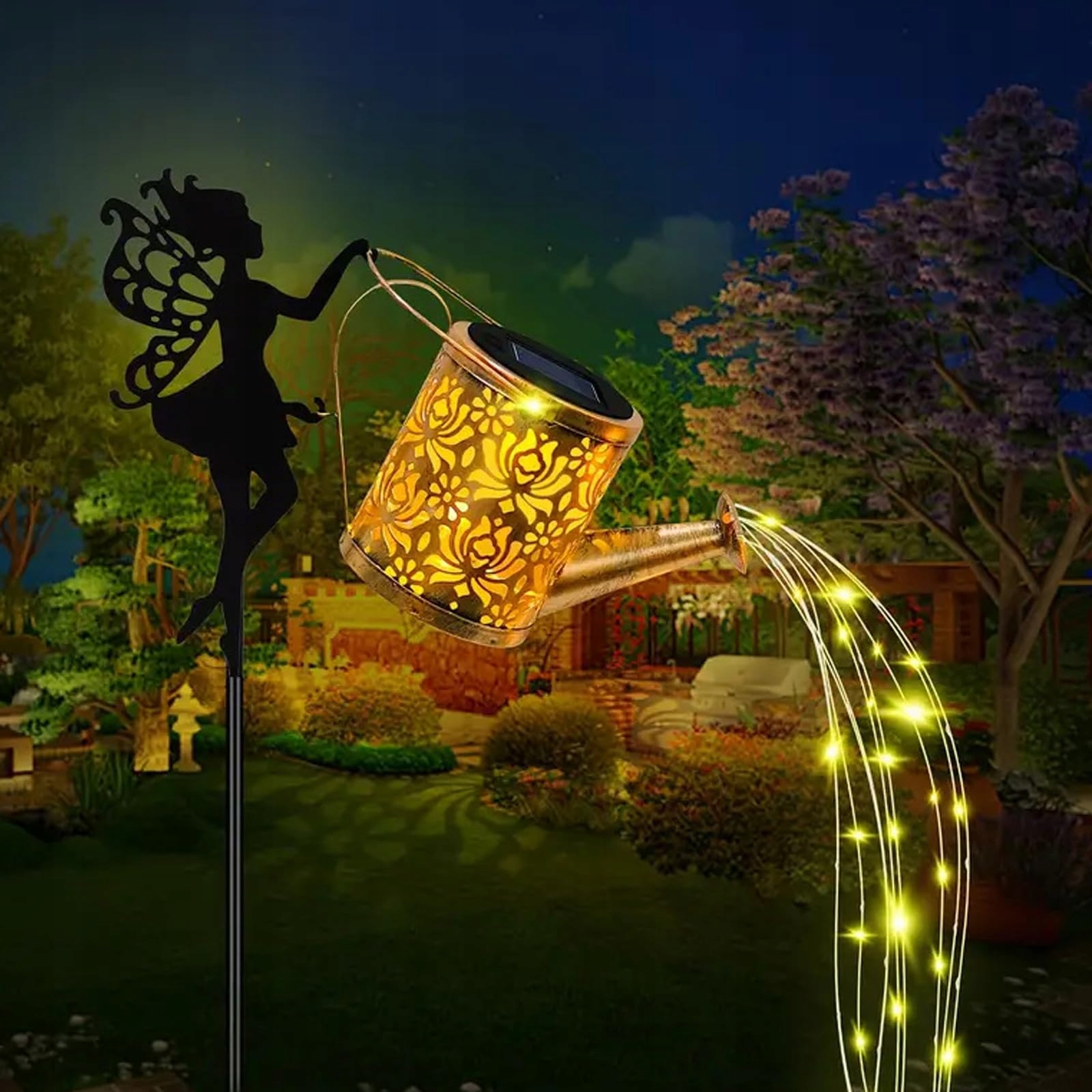 NEIOAAS Solarna Lampa LED Retro Do Ogrodu Tarasu i Ścieżek — miniatura 2