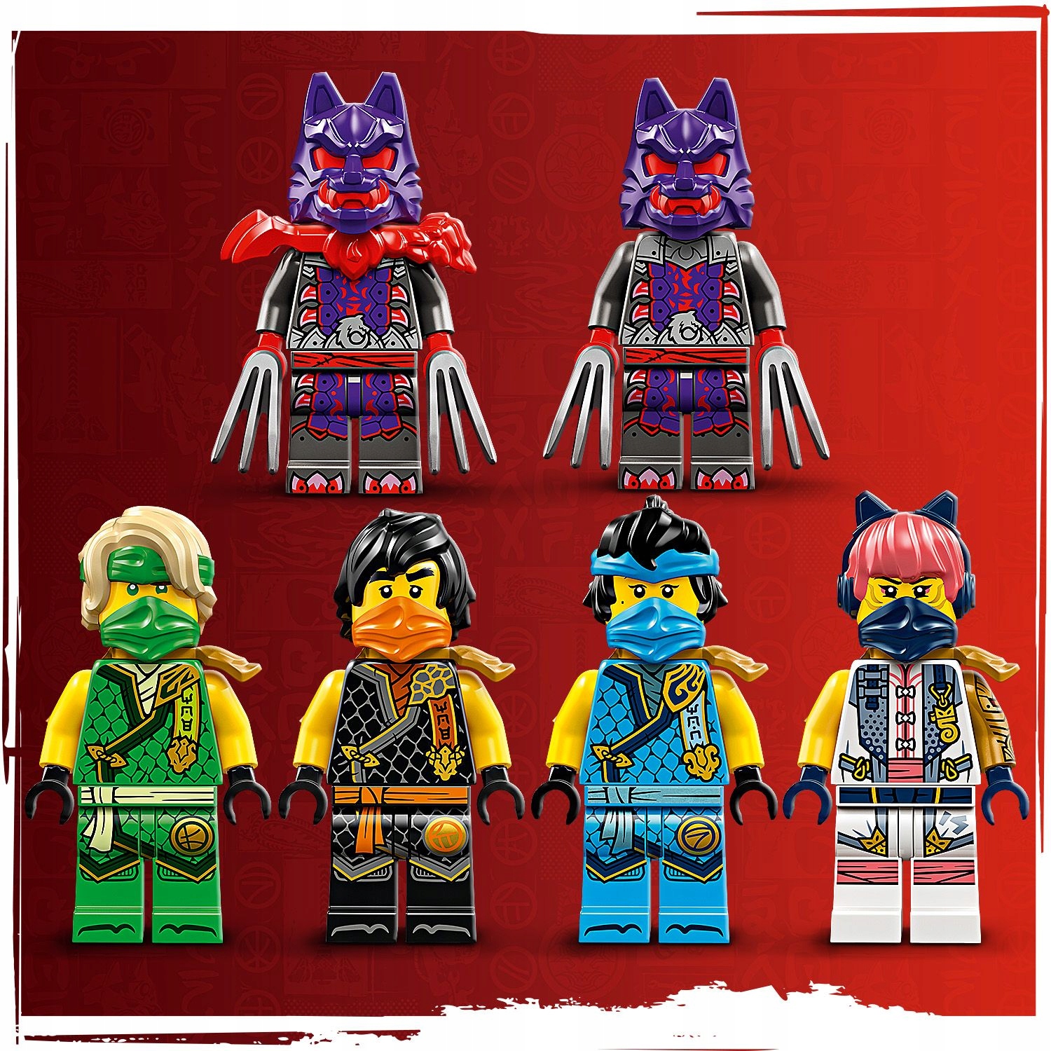 LEGO NINJAGO 71820 WIELOFUNKCYJNY POJAZD NINJA Certyfikaty, opinie, atesty CE
