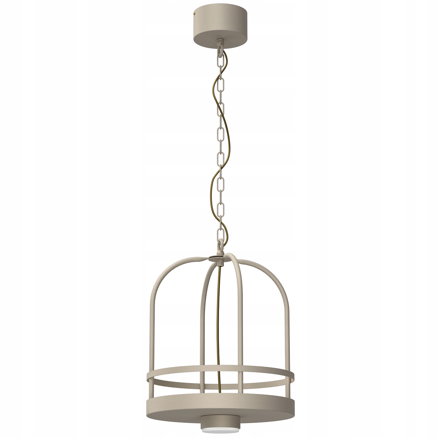 Závěsná kovová dekorativní lampa Luminex 1 x Led GX53