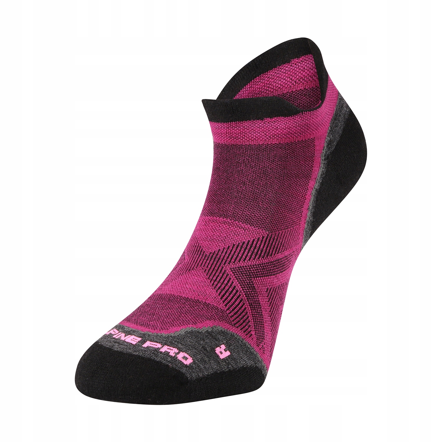 Alpine Pro Skarpety trekkingowe stopki wełnA merino Werde różowy r.43-46