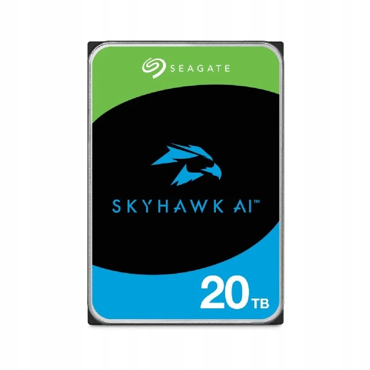 Dysk Hdd Seagate SkyHawk Ai 20TB Sata III 3,5'' ST20000VE003 do monitoringu