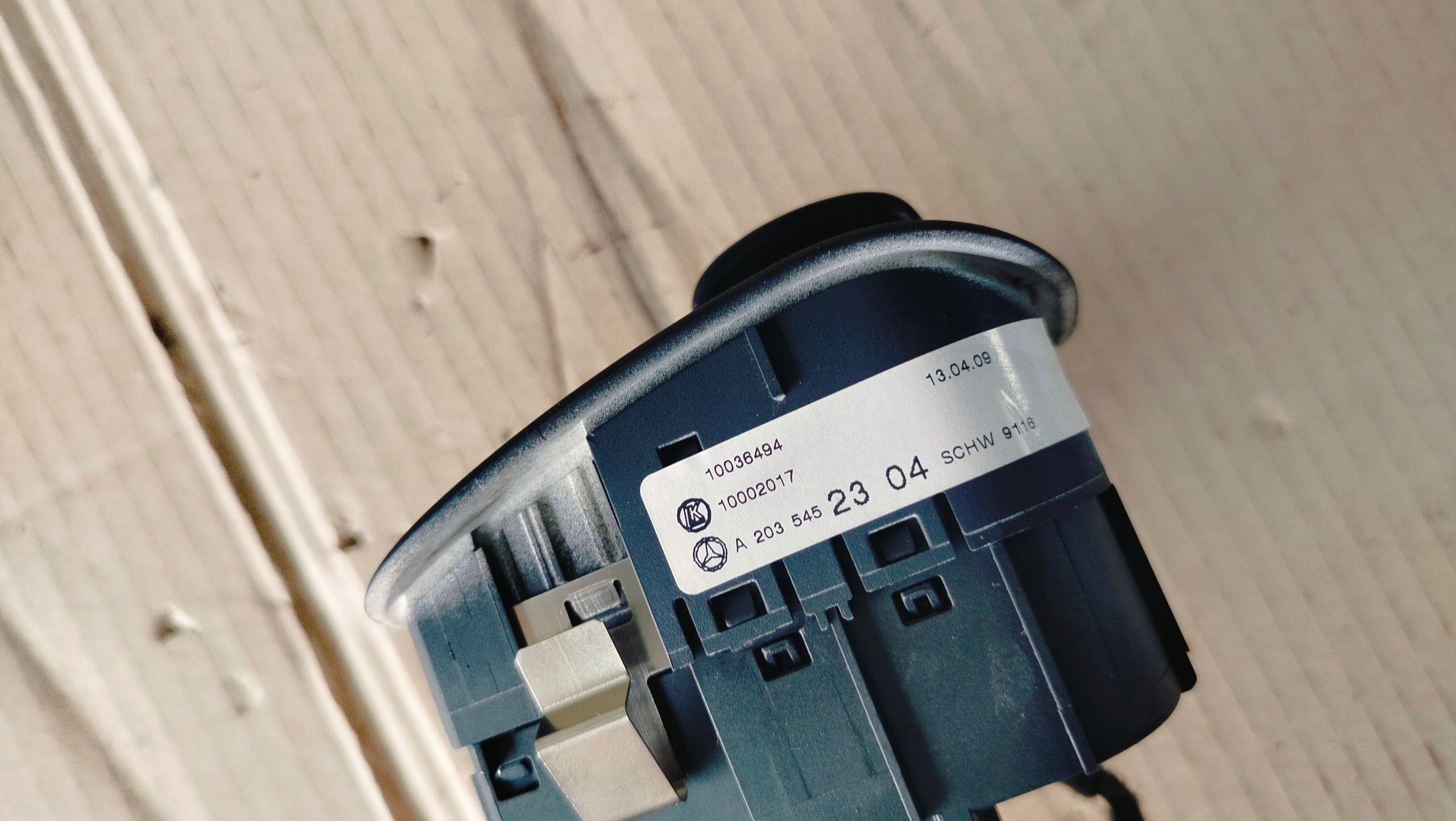 PANEL light switch MERCEDES CLC W203