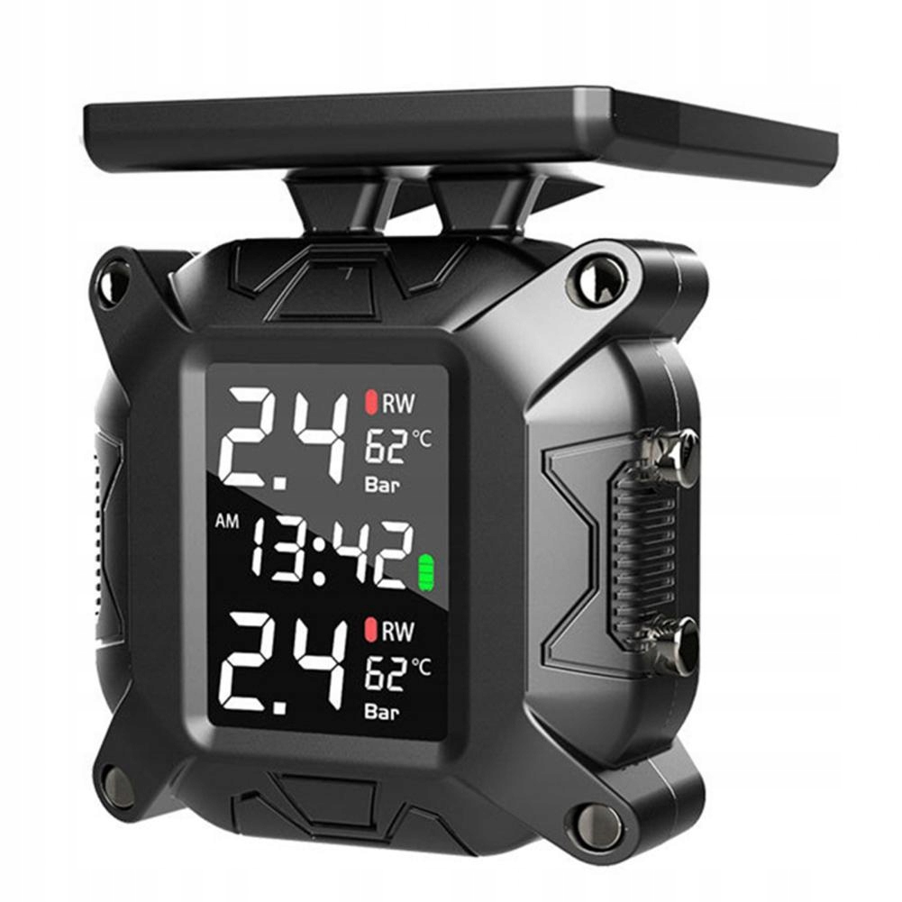Мотоцикл TPMS точный температурный монитор