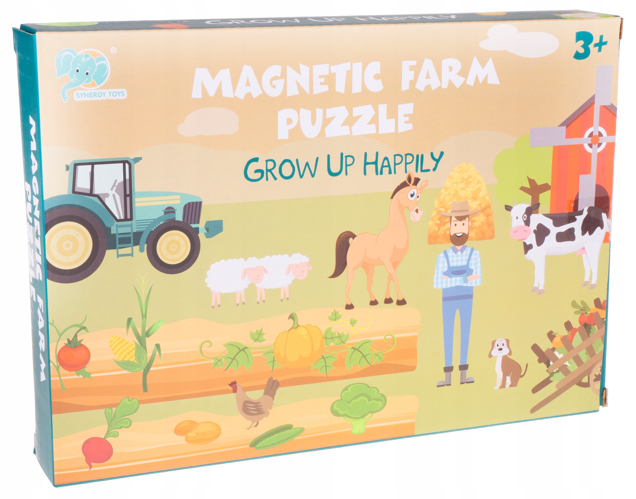 

Gra Magnetyczna Farma Układanka Puzzle 28 El