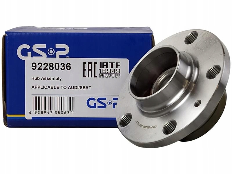 GSP9228036 - GSP ПОДШИПНИК СТУПИЦЫ КОЛЕСА ЗАДНИЙ VW POLO 9N 6R