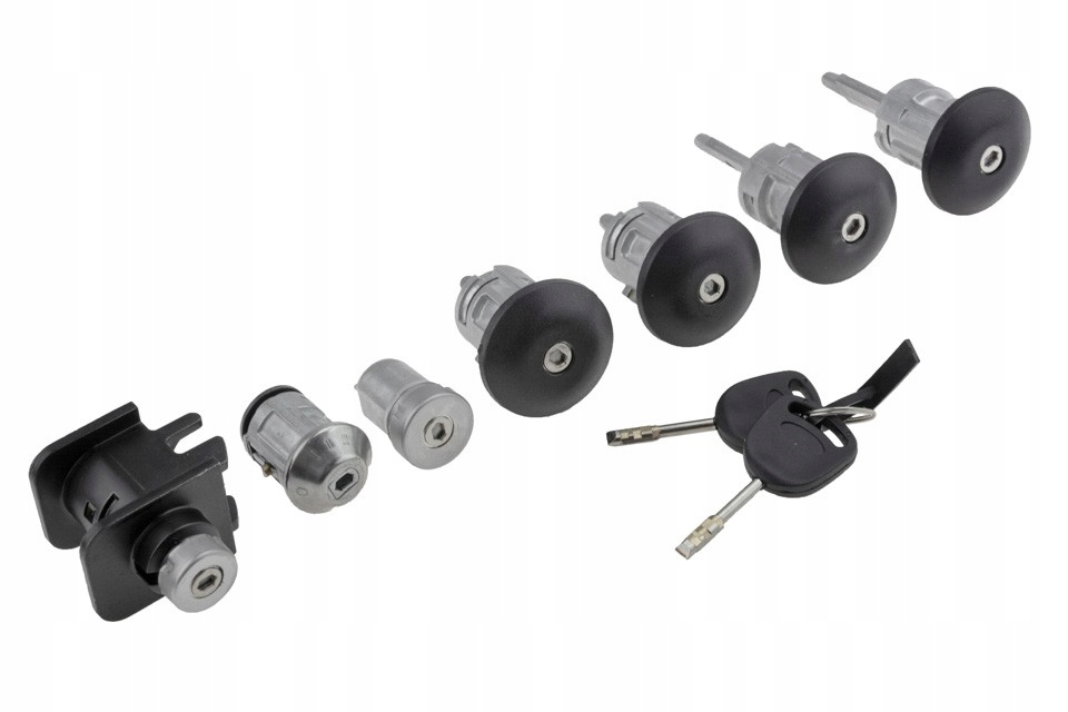 ZESTAW WKŁADEK ZAMKA FORD TRANSIT 2000-2006/WKŁADKA: STACYJKI,KORKA WLEWU P