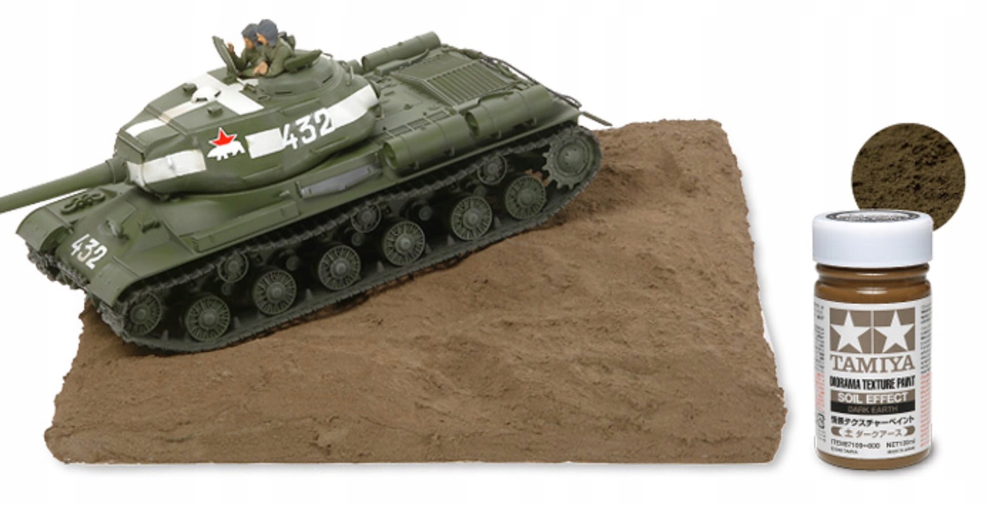 Tamiya 87109 Diorama Texture Soil Effect Dark Eart