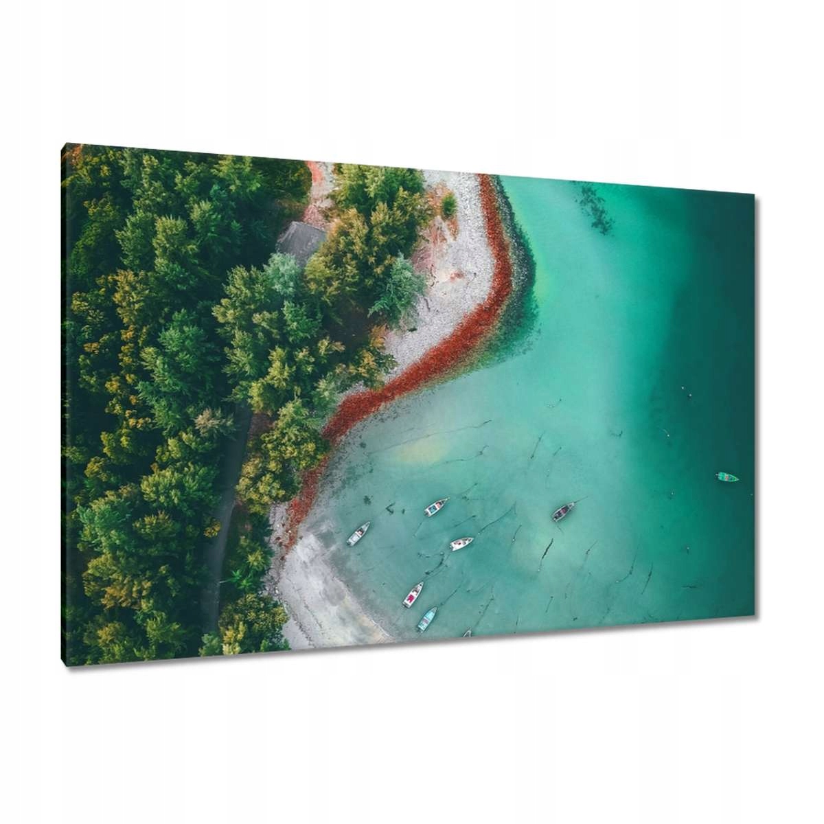 Obrazy 120x80 Tropický ostrov Palmy