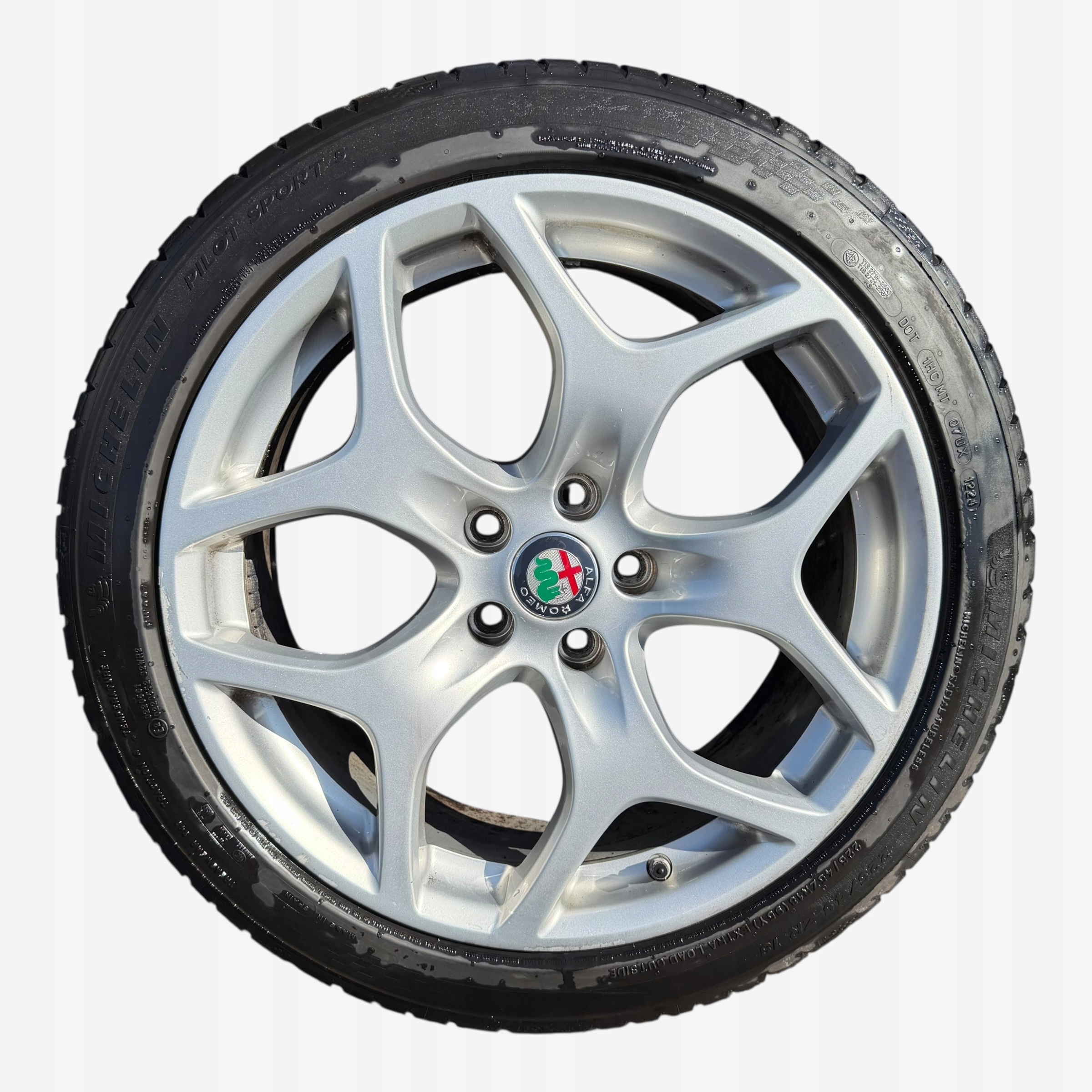 discs wheels tyres ALFA ROMEO GIULIA MICHELIN 225/45/18" 5MM summer