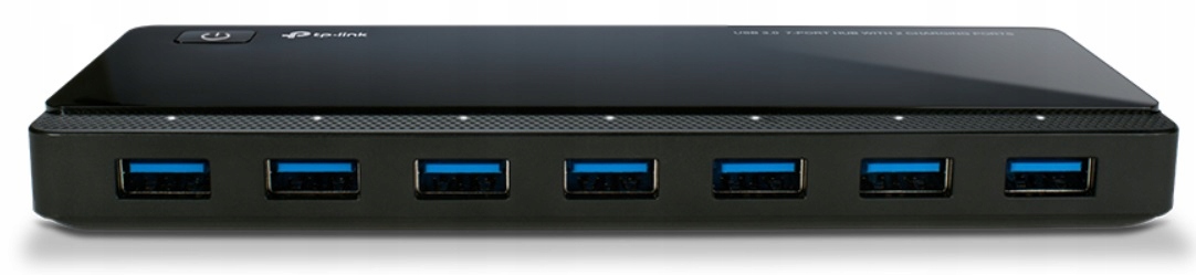 7-portový Usb 3.0 Hub se dvěma nabíjecími porty